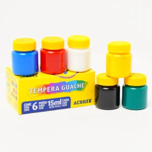 Tempera 6 colores 15ml