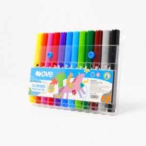 Marcador Escolar Jumbo 12 colores