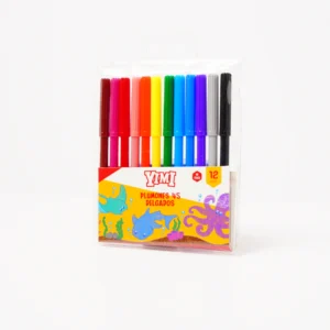 Marcador Escolar 12 colores