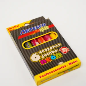 Crayones Jumbo Neon 6 unidades