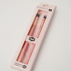 Bijuteria Set Brochas Cromado Rosa para ojos