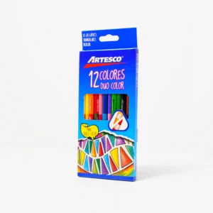 Lapiz 12 Colores Duo