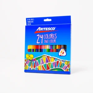 Lapiz 24 Colores Duo