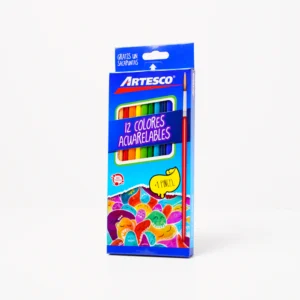 Lapiz 12 Colores Acuarelables