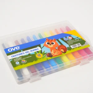 Crayones Gel Jumbo 12 colores